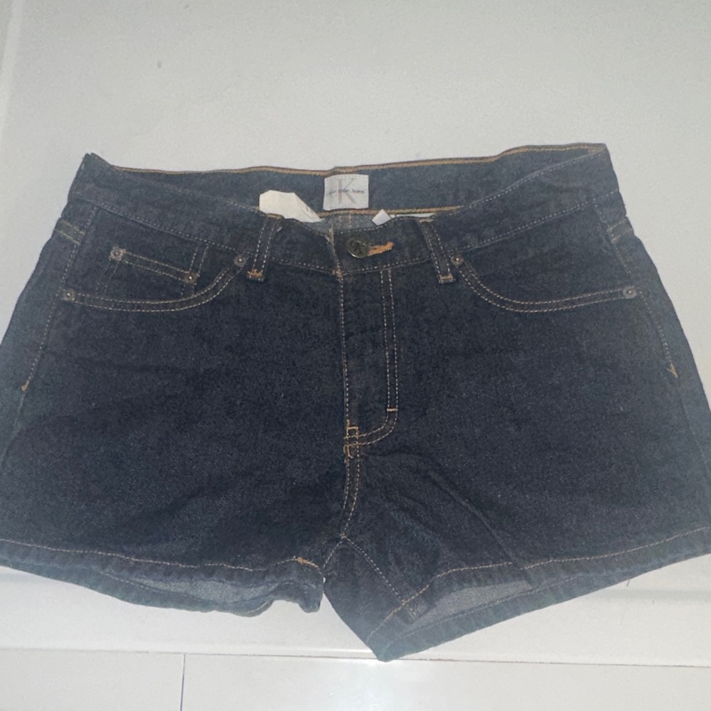 Calvin Klein Jeans Dark Blue Jean Shorts